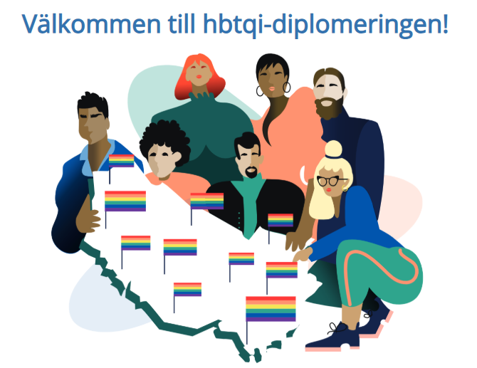 Hbtqi-diplomeringen